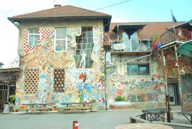 mozaika budynek