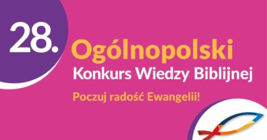 28. Ogólnopolski Konkurs Wiedzy Biblijnej